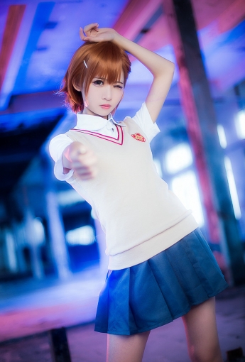 [Cosplay]艺术鉴赏 第十七期 某科学的超电磁炮 御坂美琴@校服 - COSPLAY