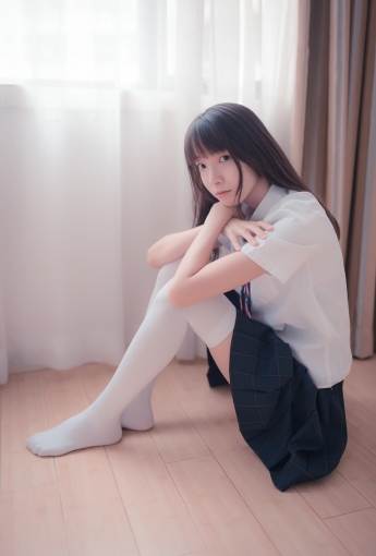 风之领域写真 NO.004 邻家白丝清新女孩 - COSPLAY