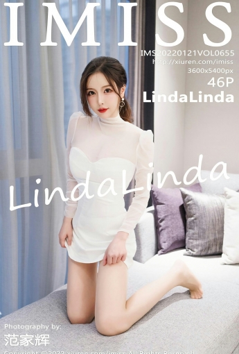 [IMISS爱蜜社] VOL.655 LindaLinda 蕾丝连衣短 - [秀人套图]