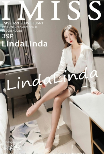 [IMISS爱蜜社] VOL.661 LindaLinda 黑色短裙 - [秀人套图]