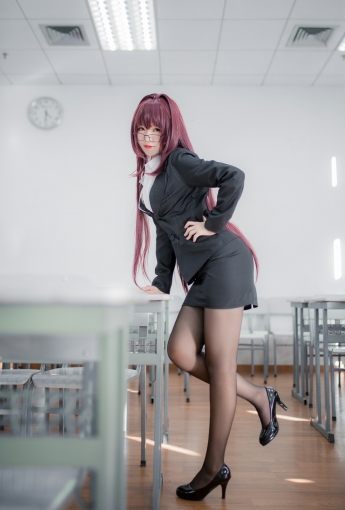 性感人气COSER Yoko宅夏Cos – 斯卡哈教师 - COSPLAY