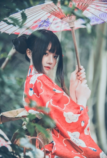 萝莉风COS 桜桃喵 – 夏日祭 - COSPLAY
