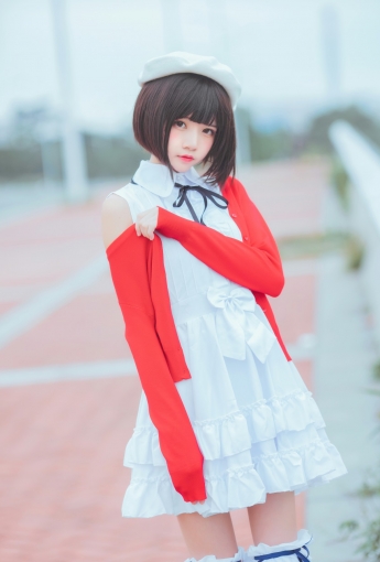 萝莉风COS 桜桃喵 – 加藤惠系列之常服 - COSPLAY