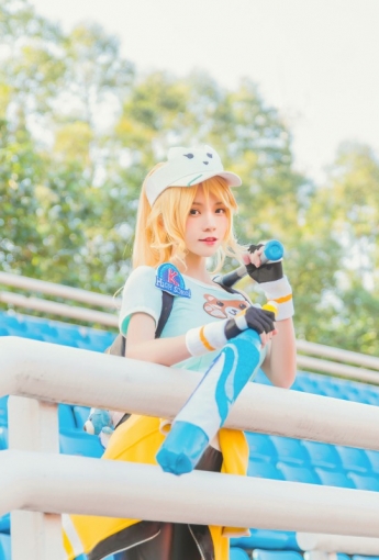 萝莉风COS 桜桃喵 – 花木兰青春决赛季 - COSPLAY