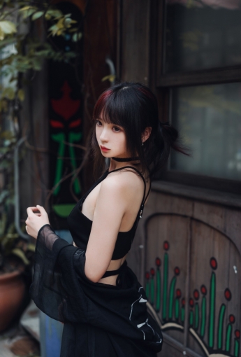 疯猫ss – 黑丝复古 - COSPLAY