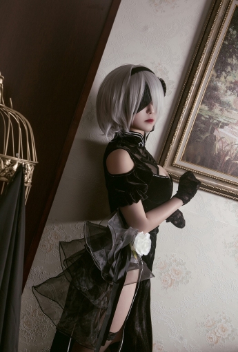 [Cosplay]穿旗袍的2B小姐姐 - COSPLAY
