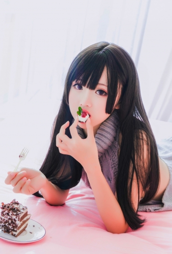 [Cosplay]面饼仙儿 – 露背毛衣 - COSPLAY