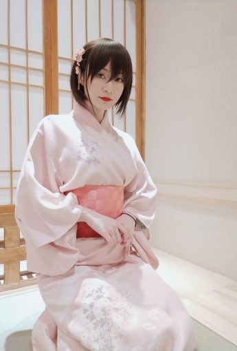 Coser小姐姐白银 - 和服温泉 - COSPLAY