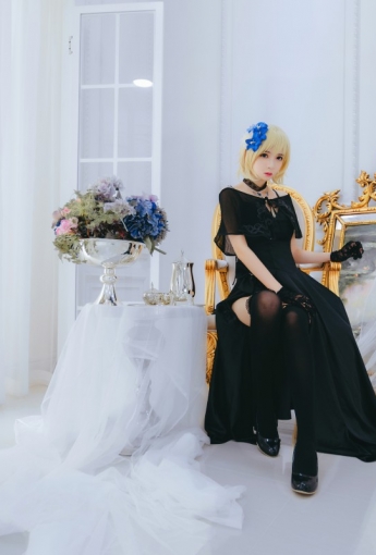 [Cosplay][网红少女]疯猫ss - 疯猫贞德礼装 - COSPLAY