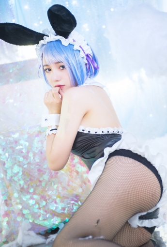 [Cosplay]洛丽塔大哥 - 蕾姆兔女郎 - COSPLAY