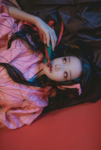 [Cosplay]桜桃喵 - 灶门祢豆子 - COSPLAY