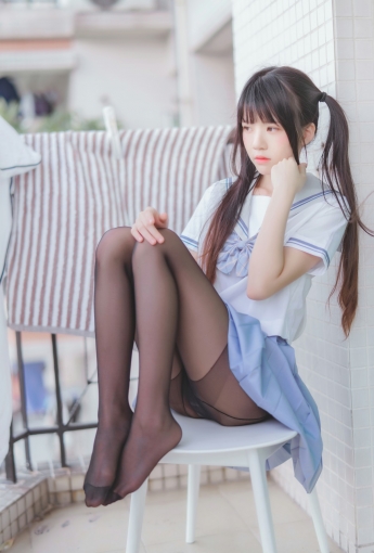 [Cosplay]桜桃喵 - 校服黑丝 - COSPLAY