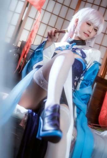 [Cosplay]鳗鱼霏儿 - 碧蓝华裳 贝姐 - COSPLAY