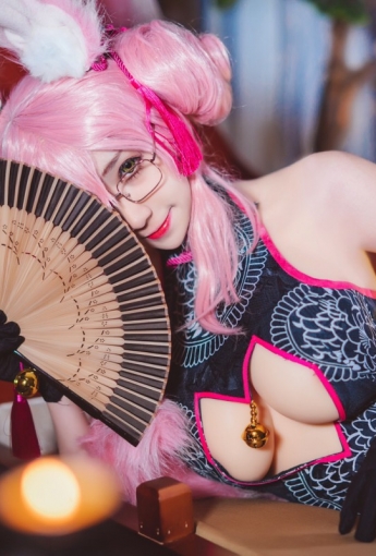 [Cosplay]南桃Momoko - 玉藻前旗袍 - COSPLAY