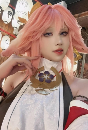 桜滿三時 八重神子【89P】 - COSPLAY