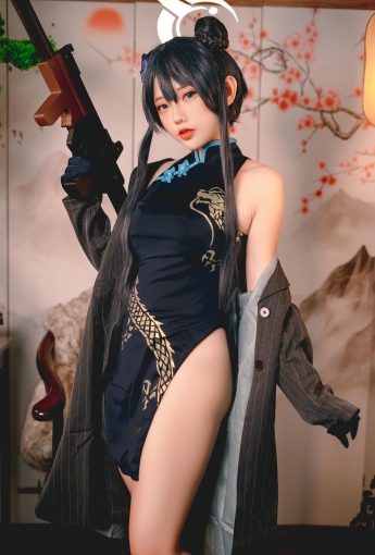 Messie Huang寫真 cosplay Kisaki - Blue Archive【76P】 - COSPLAY