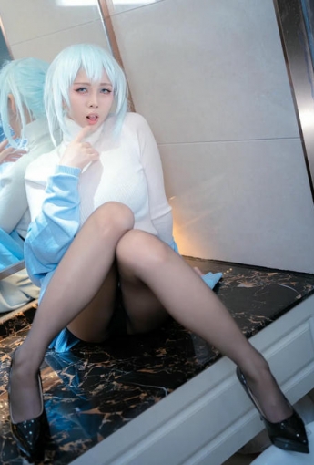 上杉繪梨落 - 雪女 【48P】 - 網絡美女
