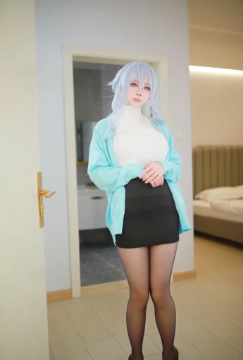 上杉繪梨落 - 深冬雪乃 【54P】 - 網絡美女