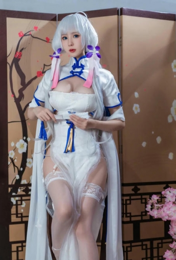 西園寺南歌 碧藍航線-光輝旗袍【24P】 - COSPLAY