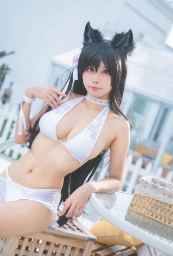 三無人型 - 碧藍航線 愛宕 泳裝【30P】 - COSPLAY