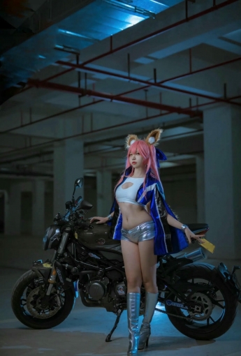 二佐Nisa - FGO 玉藻前赛车服 【30P】 - COSPLAY