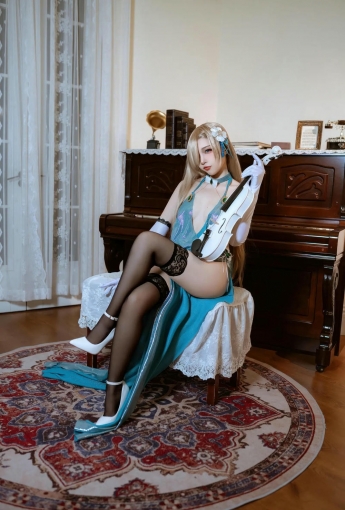 二佐Nisa - 蔚蓝档案 濑明日奈 礼服【28P】 - COSPLAY