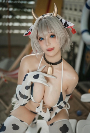 蜜汁猫裘 - 棕色尘埃奶牛【173P】 - COSPLAY