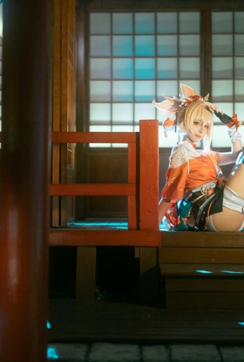 蠢沫沫 – 原神 宵宫【25P】 - COSPLAY