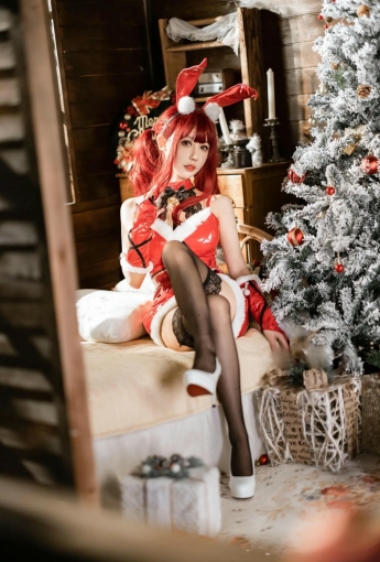 仙女月 红色圣诞兔【31P】 - COSPLAY