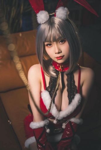 柒柒要乖哦 x 末夜787 - 圣诞礼物【63P】 - [秀人套图]