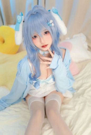 神楽板真冬 原神 甘雨降临【75P】 - COSPLAY