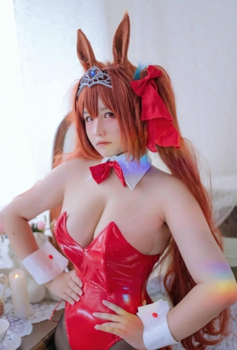阿半今天很开心 赛马娘 大和赤骥兔女郎【35P】 - COSPLAY