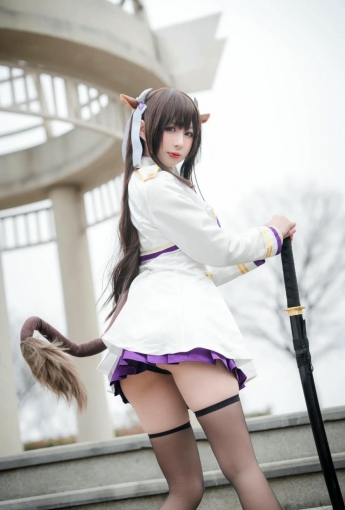 西园寺南歌 碧蓝航线-樫野原皮 【30P】 - COSPLAY