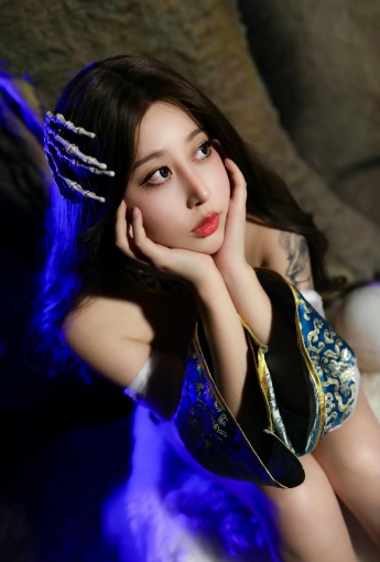 萌妹奈汐酱nice - 僵尸汐 【77P】 - [秀人套图]