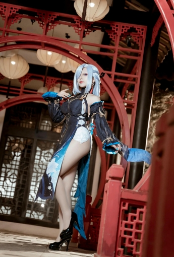 虎森森 - 原神 申鶴 冷花幽露【35P】 - COSPLAY