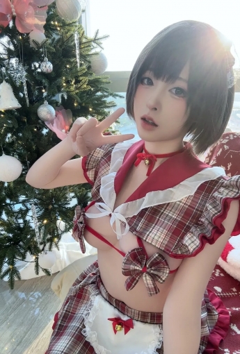 清水由乃 - 聖誕小蛋糕【44P】 - [秀人套图]