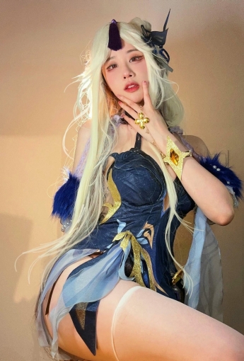 軒子巨二兔 微密圈 – NO.015 原神凝光 [12P] - COSPLAY