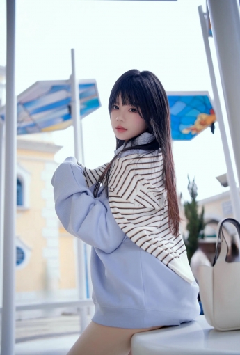 桜桃喵 - 藍 【20P】 - 網絡美女
