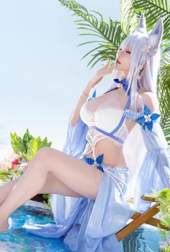 星之遲遲 - 碧藍航線 信濃泳裝【52P】 - COSPLAY