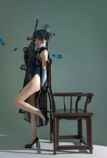 矢量魚 - 蔚藍檔案 龍華妃咲【24P】 - COSPLAY
