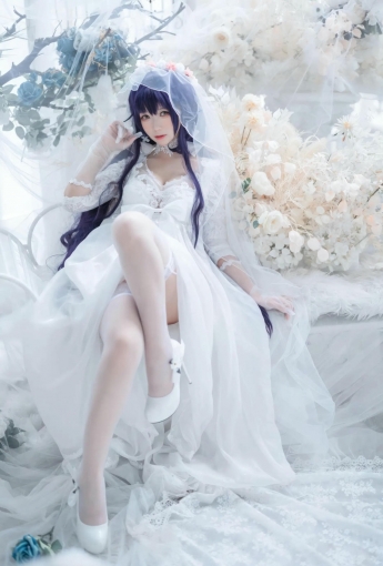櫻落醬w - 碧藍航線 吾妻花嫁【19P】 - [秀人套图]