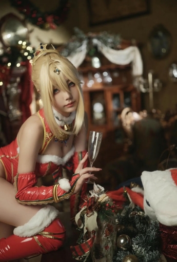 湖裡狸 - 聖誕阿爾託莉雅【34P】 - COSPLAY