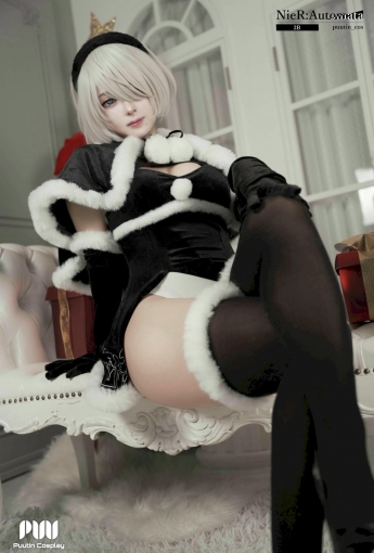 Puutin-2B Christmas【13P】 - [秀人套图]