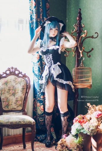 霜月shimo Original Cat Witch【14P】 - [秀人套图]