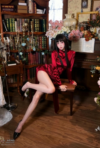 麻薯好吃 - 酒紅禮讚 【47P】 - [秀人套图]