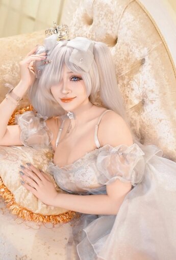 [King Angel] Cinderella Glass Princess【30P】 - COSPLAY [30P]