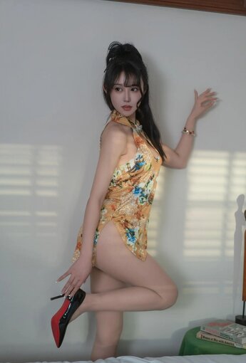 [YITUYU] 2026.01.06 橘韻旗袍的俏影 圓圓橙 【27P】 - COSPLAY [27P]