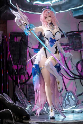 小倉千代w - 鳴潮 愛彌斯 【76P】 - COSPLAY [76P]