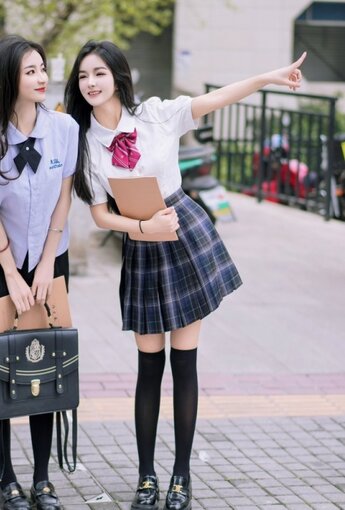 魚子醬Fish &amp; 譚小靈 - 雙人JK【108P】 - COSPLAY [108P]