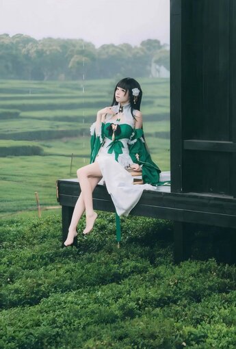 三無人型 - 碧藍航線 逸仙【12P】 - COSPLAY [12P]